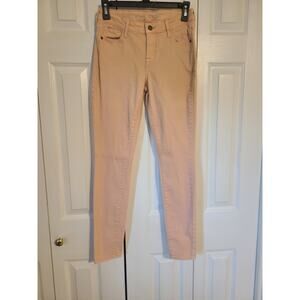 Old navy size 2 peach colored Rockstar skinny jeans